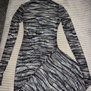 Women’s Camo Sheer Dress